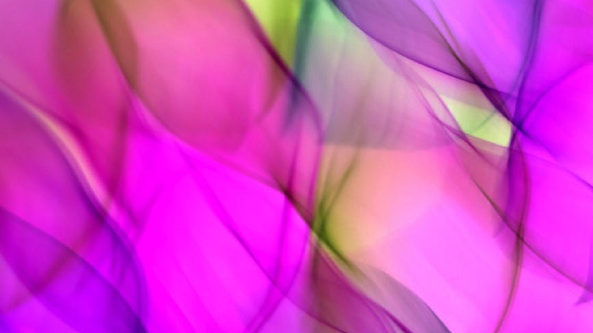 Abstract energy flow with purple and pink light trails